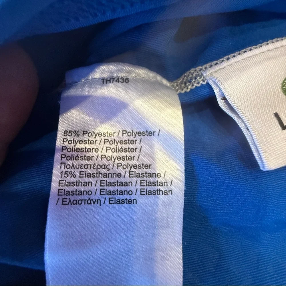Lacoste Sport Performance T Shirt Blue